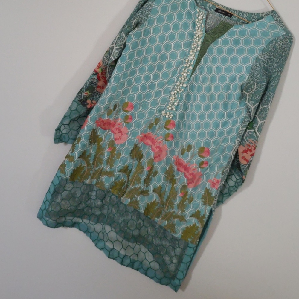 Pakistani Blue Kurti